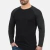 De gros ⌛ Solid SDBASTIEN - T-shirt à Manches Longues - Black 🛒