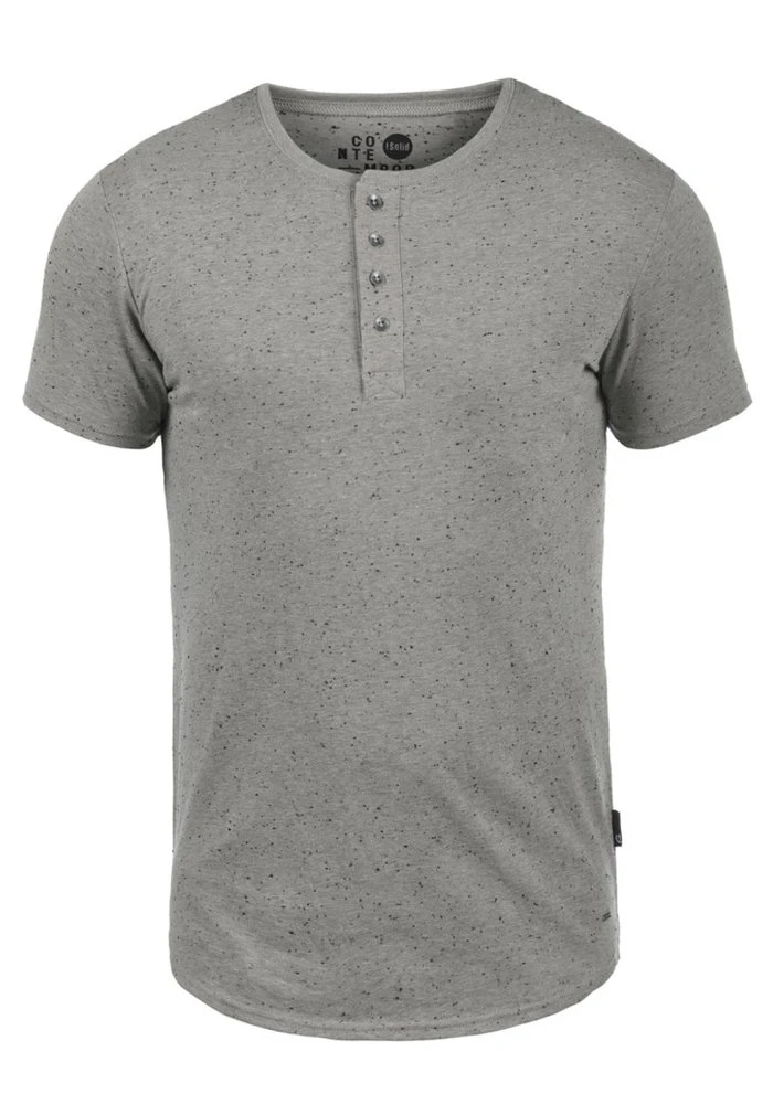 Meilleur prix đ Solid SDTHAI - T-shirt Imprimé - Mid Grey â 5 Meilleur prix đ Solid SDTHAI - T-shirt Imprimé - Mid Grey â â Image 5