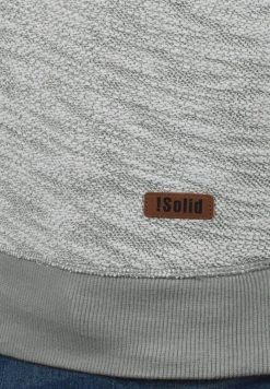 Promo 🛒 Solid SDFLOCKER - Sweatshirt - Mid Grey 🔥 -Solid Soldes eb9180ce7e6c4bca87f4cbf5faa4e5a9