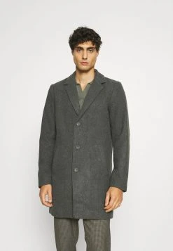 De gros ✨ Solid SDTAVE 😀 COAT 21105918 - Manteau Classique - Medium Grey Melange 🔔