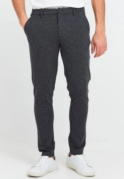 Les meilleures critiques de 😀 Solid SDOLIVERO - Pantalon Classique - Dark Grey Melange ❤️
