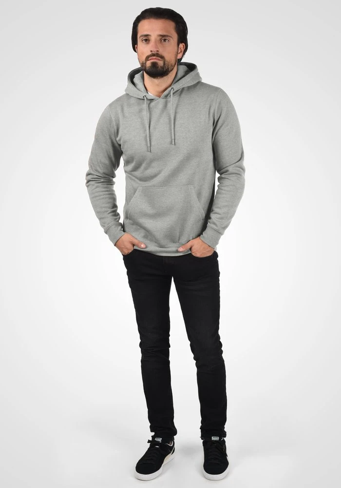 Grosses soldes ❤️ Solid SDBERT - Sweat à Capuche - Light Grey 😉 2 Grosses soldes ❤️ Solid SDBERT - Sweat à Capuche - Light Grey 😉 – Image 2