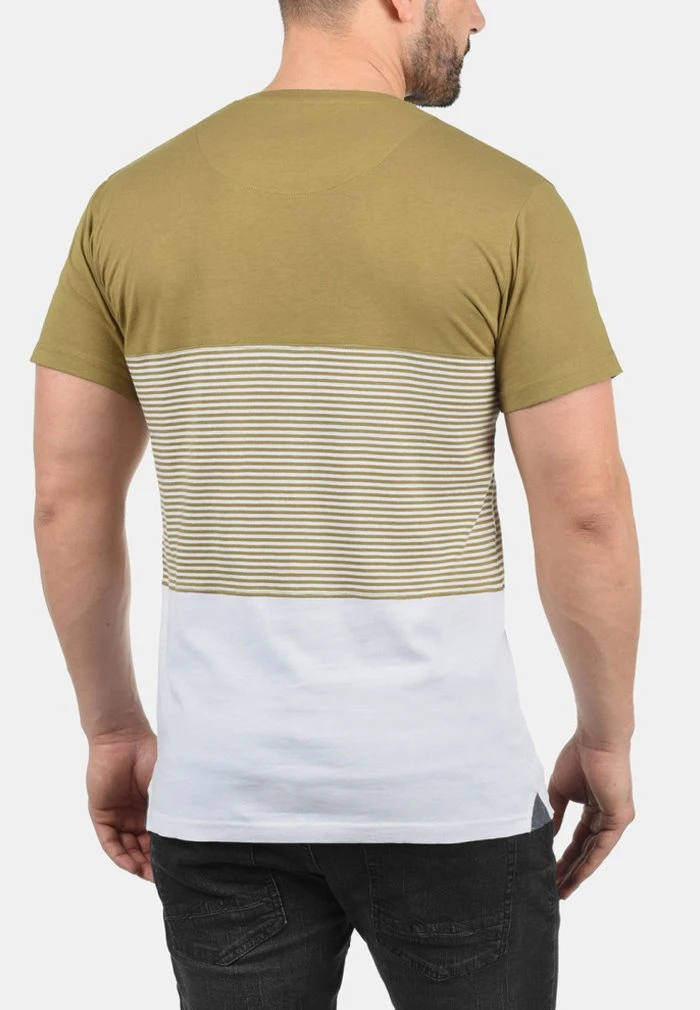 Meilleur prix 🎉 Solid SDMALTE - T-shirt Imprimé - Khaki ✔️ 2 Meilleur prix 🎉 Solid SDMALTE - T-shirt Imprimé - Khaki ✔️ – Image 2