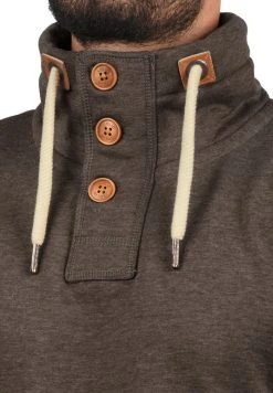 Nouveau ✔️ Solid SDTRIPTROYER - Sweatshirt - Coffee Bea ⌛ -Solid Soldes f1354668d4534dc5b78884bfdd216d32