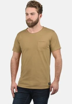 Offres ❤️ Solid SDANDREJ - T-shirt Basique - Ermine ✔️