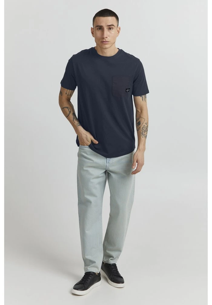 Acheter ❤️ Solid SDBASTO - T-shirt Imprimé - Insignia Blue 👏 2 Acheter ❤️ Solid SDBASTO - T-shirt Imprimé - Insignia Blue 👏 – Image 2