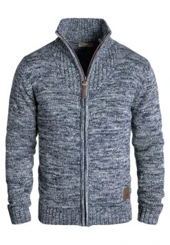 Remise ⭐ Solid SDPOMEROY - Gilet - Dark Blue ⭐ -Solid Soldes f438fa612ea048428432a2351f21d3ee