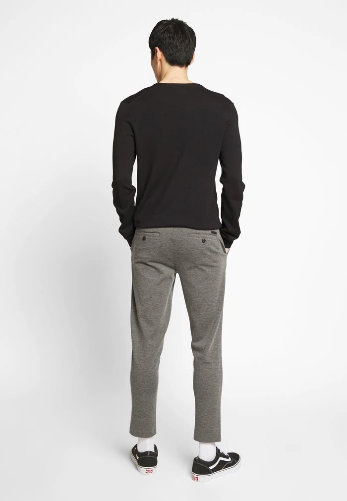 Vente flash ❤️ Solid PANTS DAVE BARRO - Pantalon Classique - Dark Grey 👍 3 Vente flash ❤️ Solid PANTS DAVE BARRO - Pantalon Classique - Dark Grey 👍 – Image 3