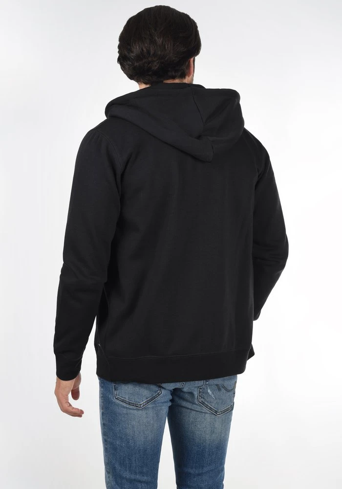 Bon marché ✔️ Solid SDBERTIZIP - Sweat à Capuche Zippé - Black 🎉 5 Bon marché ✔️ Solid SDBERTIZIP - Sweat à Capuche Zippé - Black 🎉 – Image 5