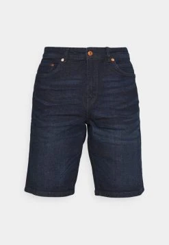 De gros ✨ Solid Short En Jean - Dark Blue Denim 💯 -Solid Soldes f4e2dd0fc22e41439b6395c5ec06259f