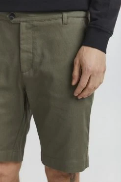 Budget ❤️ Solid SDFRED STRUCTURE SHO - Short - Dusty Olive 🥰 -Solid Soldes f71d2a8bbfad427684e92f3e5d60acc4