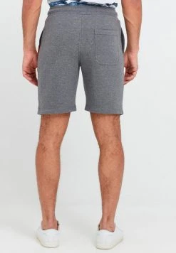 Budget ⌛ Solid SDTRIPPO - Short - Grey Melange 🧨 -Solid Soldes f7482398ab8f4fbaa061d08de66096dc