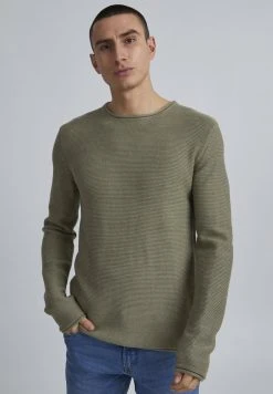 Vente flash 😉 Solid SDJARAH - Pullover - Vetiver Melange ✔️