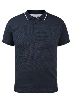 Promo 🌟 Solid SDSAVA - Polo - Insignia Blue 😉 -Solid Soldes f810e753cd7547ada1372797f4f21acb