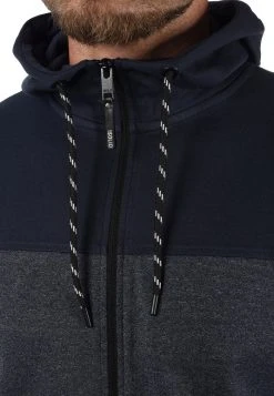 Tout neuf 🥰 Solid SDBARIS - Sweat à Capuche Zippé - Insignia Blue ❤️ -Solid Soldes f870d4b3ab1a429488fc5580736ac9dc