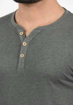 Vente flash 👏 Solid SDVOLKER - T-shirt Basique - Grey Melange ⌛ -Solid Soldes f948d8b3873c46bc8b47b42b4ff527cd