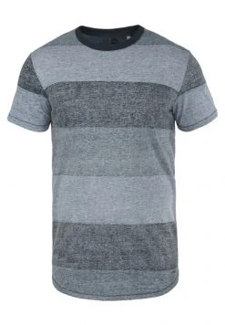 Coupon 🔔 Solid SDTEINE - T-shirt Imprimé - Gray ⭐ -Solid Soldes fc30a893fda3497480da741f950e0846