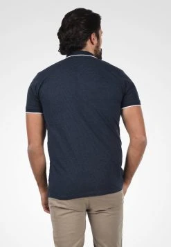 Promo 🌟 Solid SDSAVA - Polo - Insignia Blue 😉 -Solid Soldes fda99175b9134307af9d10df7f257ee3