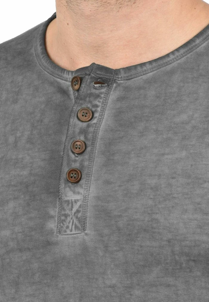 Meilleur prix 😍 Solid RUNDHALSSHIRT TIMUR - T-shirt à Manches Longues - Mid Grey ✔️ 3 Meilleur prix 😍 Solid RUNDHALSSHIRT TIMUR - T-shirt à Manches Longues - Mid Grey ✔️ – Image 3