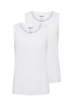 Grosses soldes 👍 Solid SDCASAL - Débardeur - White 🎁 -Solid Soldes ff08f7b7af9d4ad78d4941c3ff8e847a