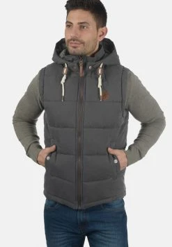 Meilleure vente ✨ Solid SDDRY - Veste Sans Manches - Dark Grey 🌟